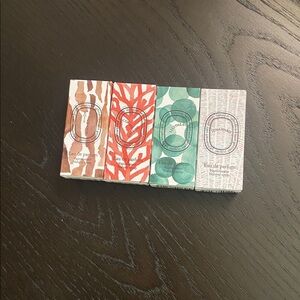 4 Diptyque Lunamaris Bois Corsé Corail EDP Sample Spray .06oz 2ml NIB